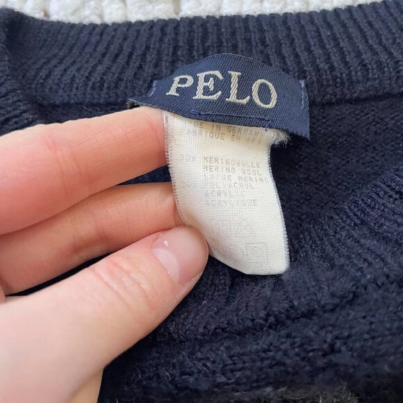 Men's Pelo Classic 90's Black Vintage Sweater - Size Medium - Picture 2 of 3